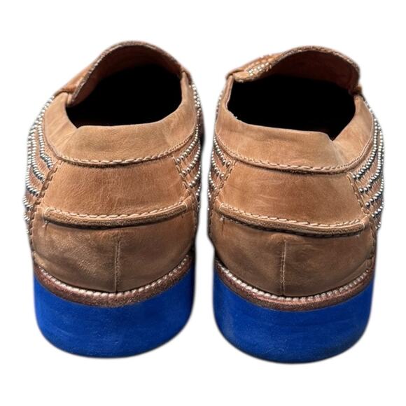 Jeffrey Campbell Dorm Stud Leather Loafers -  Size 10 - Picture 4 of 7